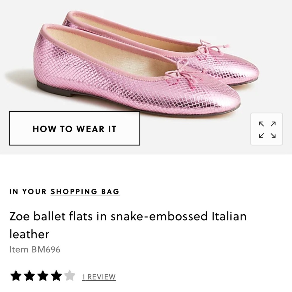 ISO ONLY!!! J. Crew Zoe Ballet Flats